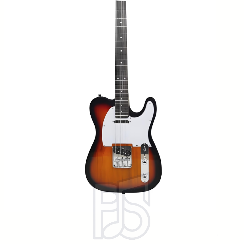 IRIN Tele Style Electric Guitar – 2 Single Coil Pickups - Sunburst