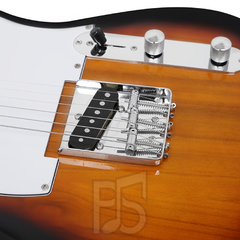 IRIN Tele Style Electric Guitar – 2 Single Coil Pickups - Sunburst