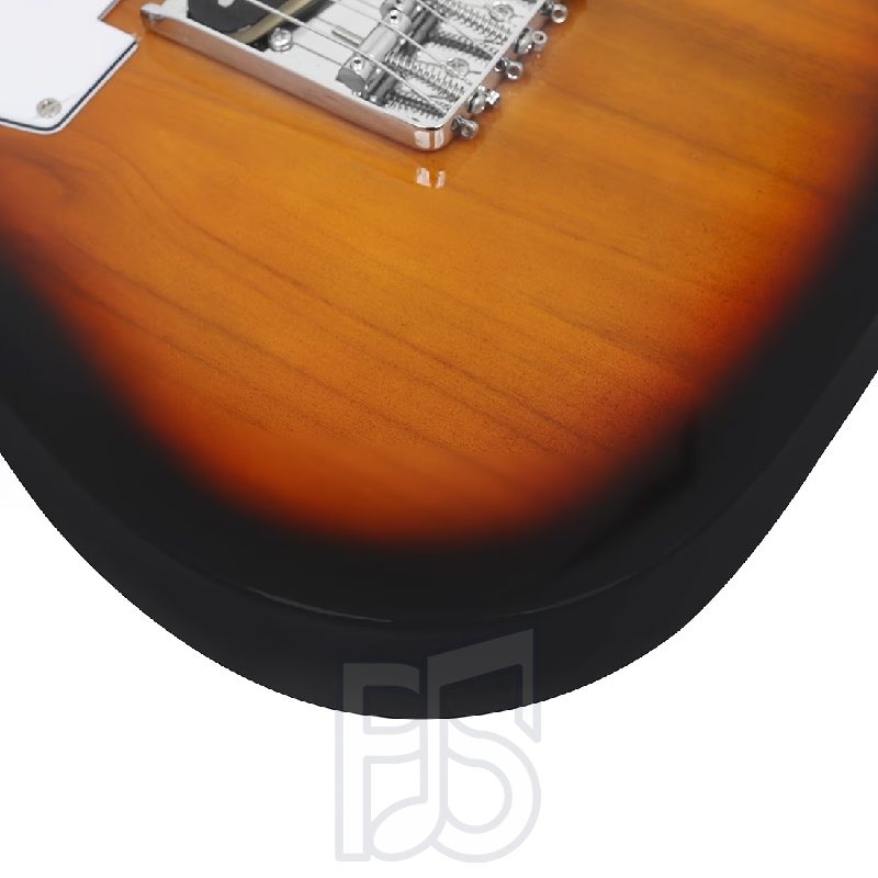 IRIN Tele Style Electric Guitar – 2 Single Coil Pickups - Sunburst