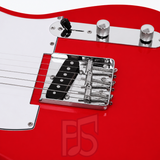 IRIN Tele Style Electric Guitar – 2 Single Coil Pickups - Red