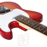 IRIN Tele Style Electric Guitar – 2 Single Coil Pickups - Cherry Burst
