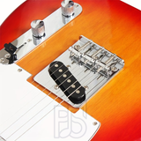 IRIN Tele Style Electric Guitar – 2 Single Coil Pickups - Cherry Burst