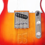IRIN Tele Style Electric Guitar – 2 Single Coil Pickups - Cherry Burst