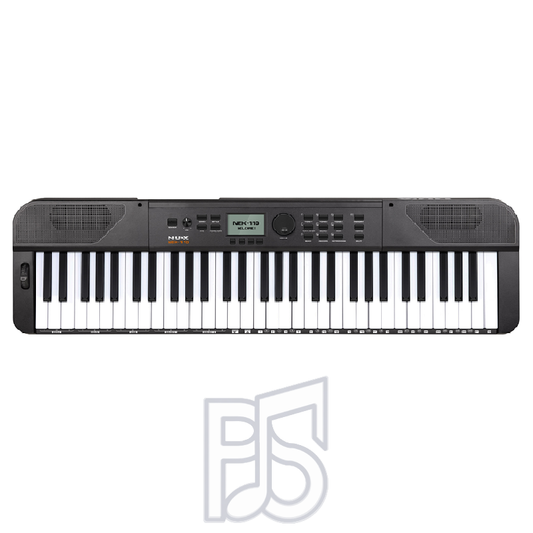 NUX NEK110 61-Key Electronic Keyboard – Portable Beginner Keyboard