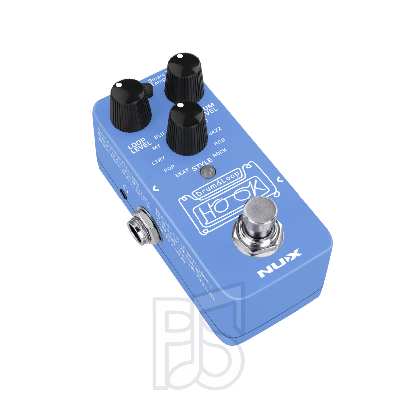 NUX Hook Mini Drum Beats and Looper Pedal