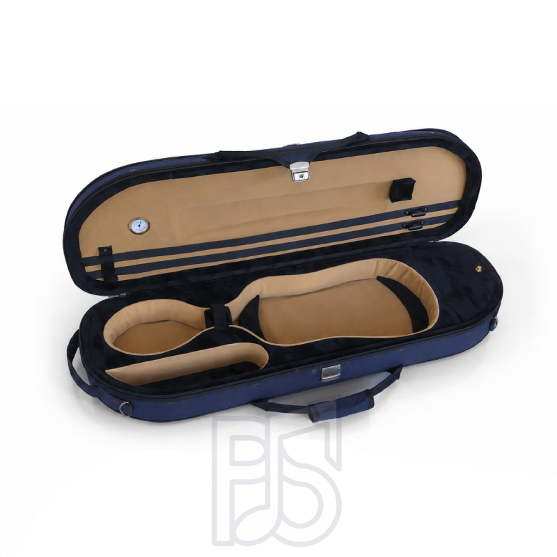 Sandner SA260 Violin Case – Lightweight Protective Hard Case with Plush Interior