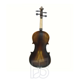 IRIN AV-610 4/4 Full Size Violin Outfit – Solid Spruce Top, Maple Back & Sides, Gloss Finish Intermediate Violin Set with Bow, Case & Accessories