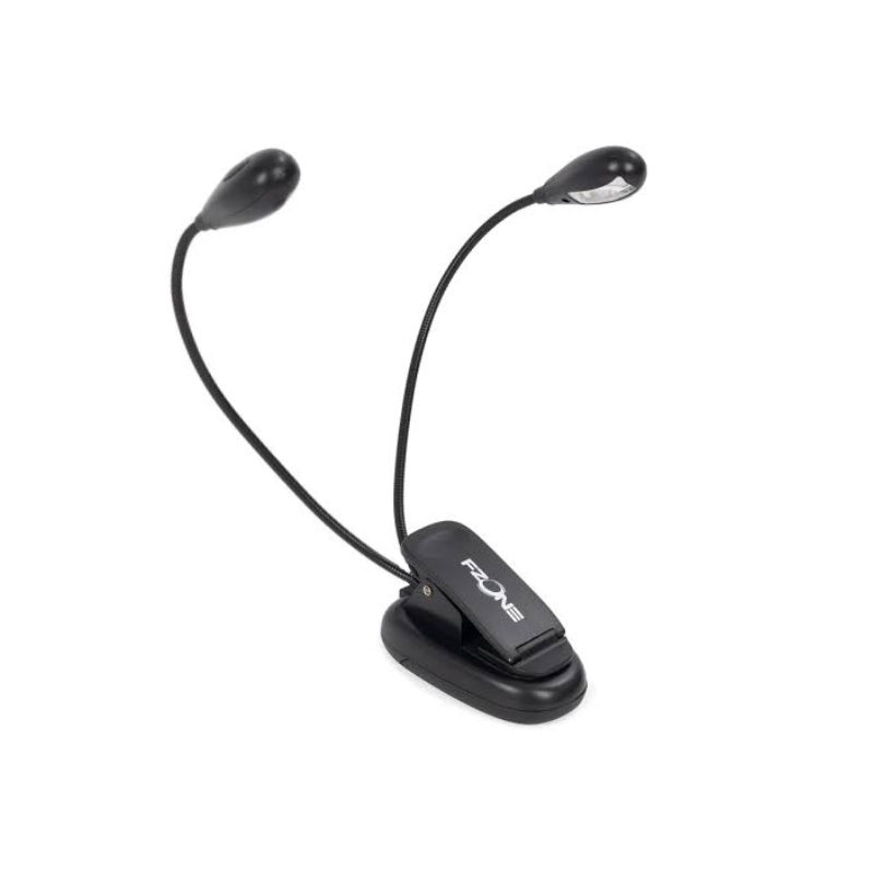 FZONE Dual Arm Music Stand Light LED