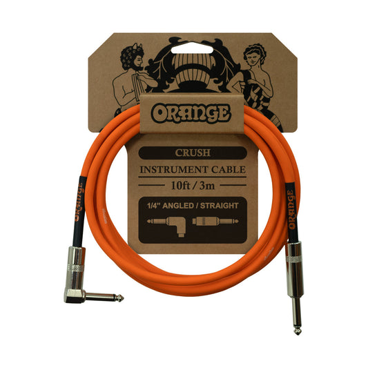 Orange Cable – Orange Crush Cable 10Ft Angled Jack