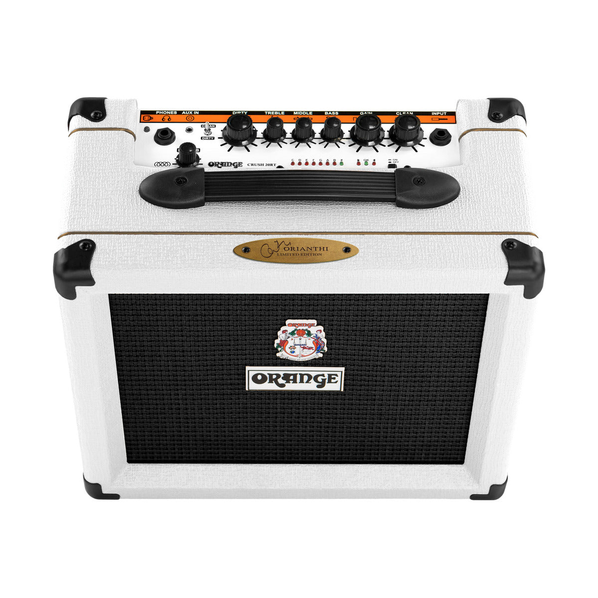 Orange Crush 20RT Guitar Amp Combo with Reverb – White
