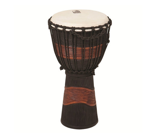 TOCA 8'' Street Series WOOD Djembe - BROWN / BLACK