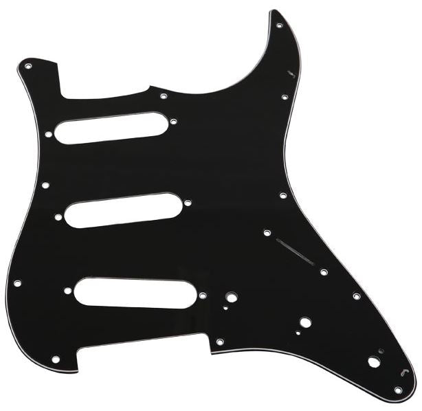 STRAT Pick Guard – Black (PG ST 10B)