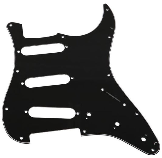 STRAT Pick Guard – Black (PG ST 10B)