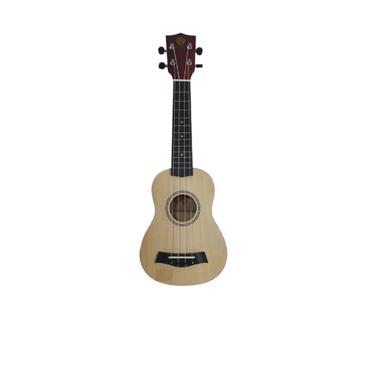 Pala 21" Natural Ukulele – Soprano Beginner Acoustic Ukulele, Classic Wood Finish