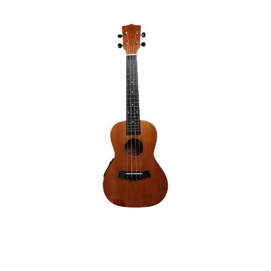 Pala 23" Natural Concert Ukulele with EQ – Acoustic-Electric Ukulele, Built-In Pickup & Preamp