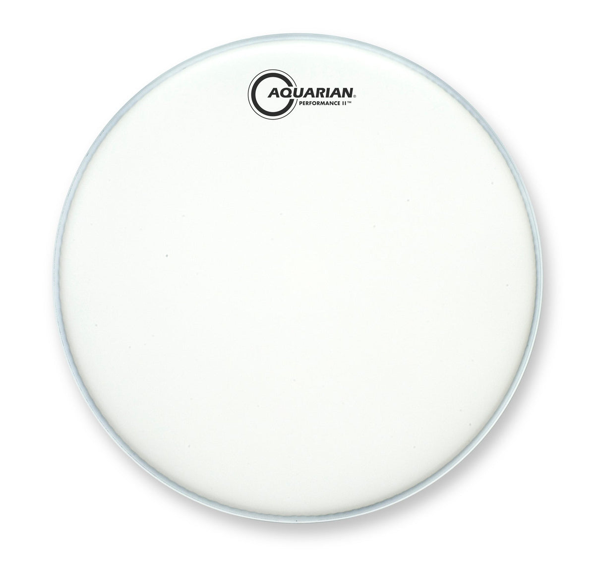 Aquarian 16" Performance II White Texture Coated 7/7 Bonded Double Ply Drumhead
