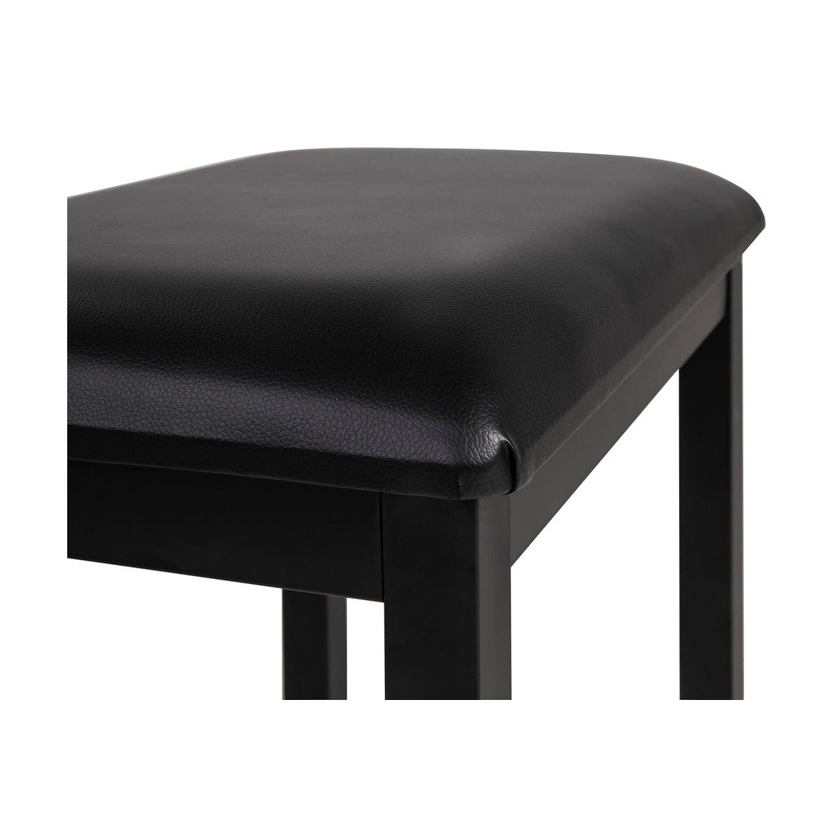 Piano Bench – Padded Seat with Durable Metal Frame (Black) — official NUX photo 3