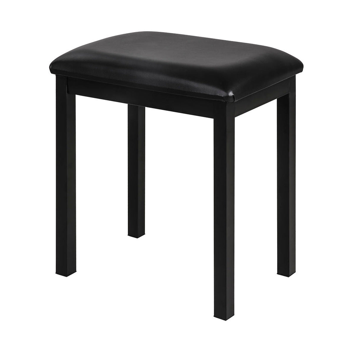 Piano Bench – Padded Seat with Durable Metal Frame (Black) — official NUX photo 1