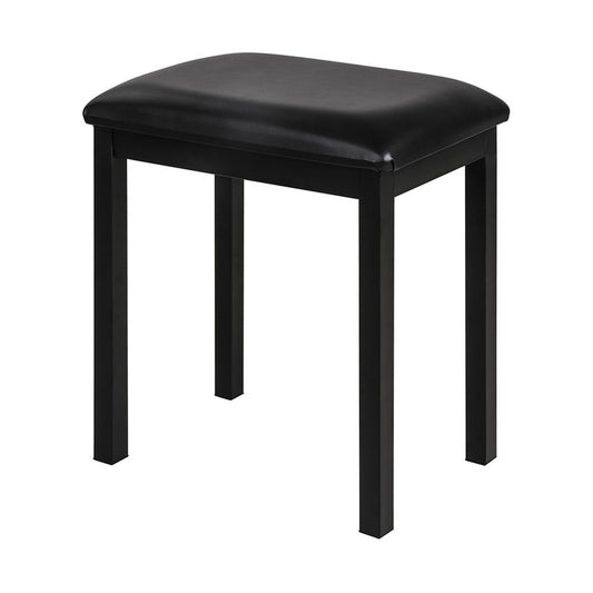 Piano Bench – Padded Seat with Durable Metal Frame (Black) — official NUX photo 1