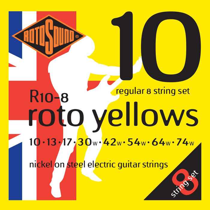 Official Rotosound R10-8 product image