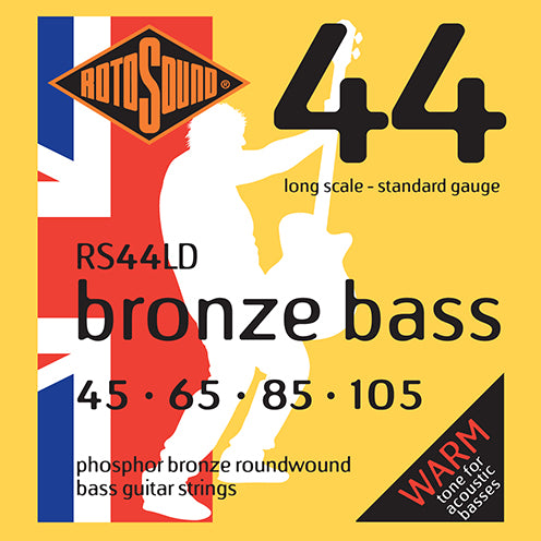 Rotosound Bass Strings–PHOSPHOR BRONZE 45 65 85 105 - 4 String