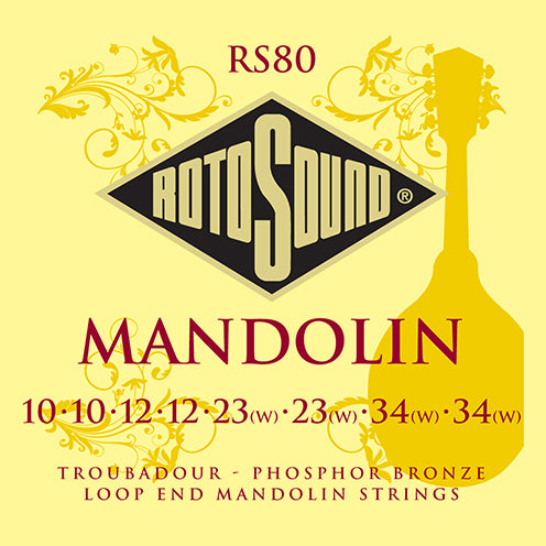 Rotosound MANDOLIN Phosphor Bronze Loop End 8-String
