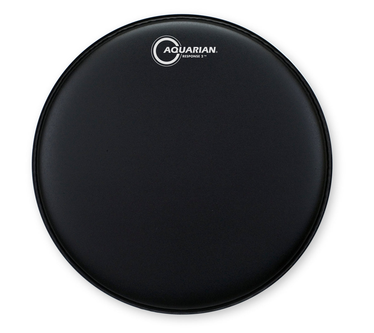 Aquarian 16" Response 2 Black Texture Coated 7/7 Double Ply Drumhead