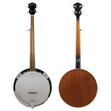 IRIN 5 String Banjo 22 Fret Sapele Body Rosewood Fingerboard with Carry Bag Beginner Friendly