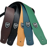 P&P 2.5 Inch PU Leather Guitar Strap – Adjustable Soft Guitar & Bass Strap