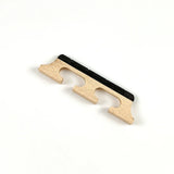 Maple Ebony Banjo Bridge 4/5/6 String Standard Size Wooden Saddle Lightweight 3 Foot Design
