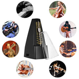 PSM Mechanical Metronomes for Piano Guitar Violin Bass Drum and Other Musical Instruments, Loud Sound, High Precision(Wood Grain)