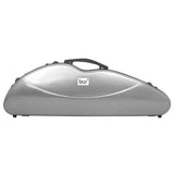 Triangular Fibreglass Violin Case 4/4 Super-Light Hard Shell with Hygrometer Password Lock