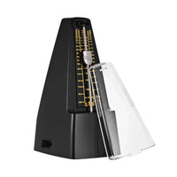 PSM Mechanical Metronomes for Piano Guitar Violin Bass Drum and Other Musical Instruments, Loud Sound, High Precision(Wood Grain)