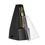 PSM Mechanical Metronomes for Piano Guitar Violin Bass Drum and Other Musical Instruments, Loud Sound, High Precision(Wood Grain)