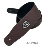 P&P 2.5 Inch PU Leather Guitar Strap – Adjustable Soft Guitar & Bass Strap