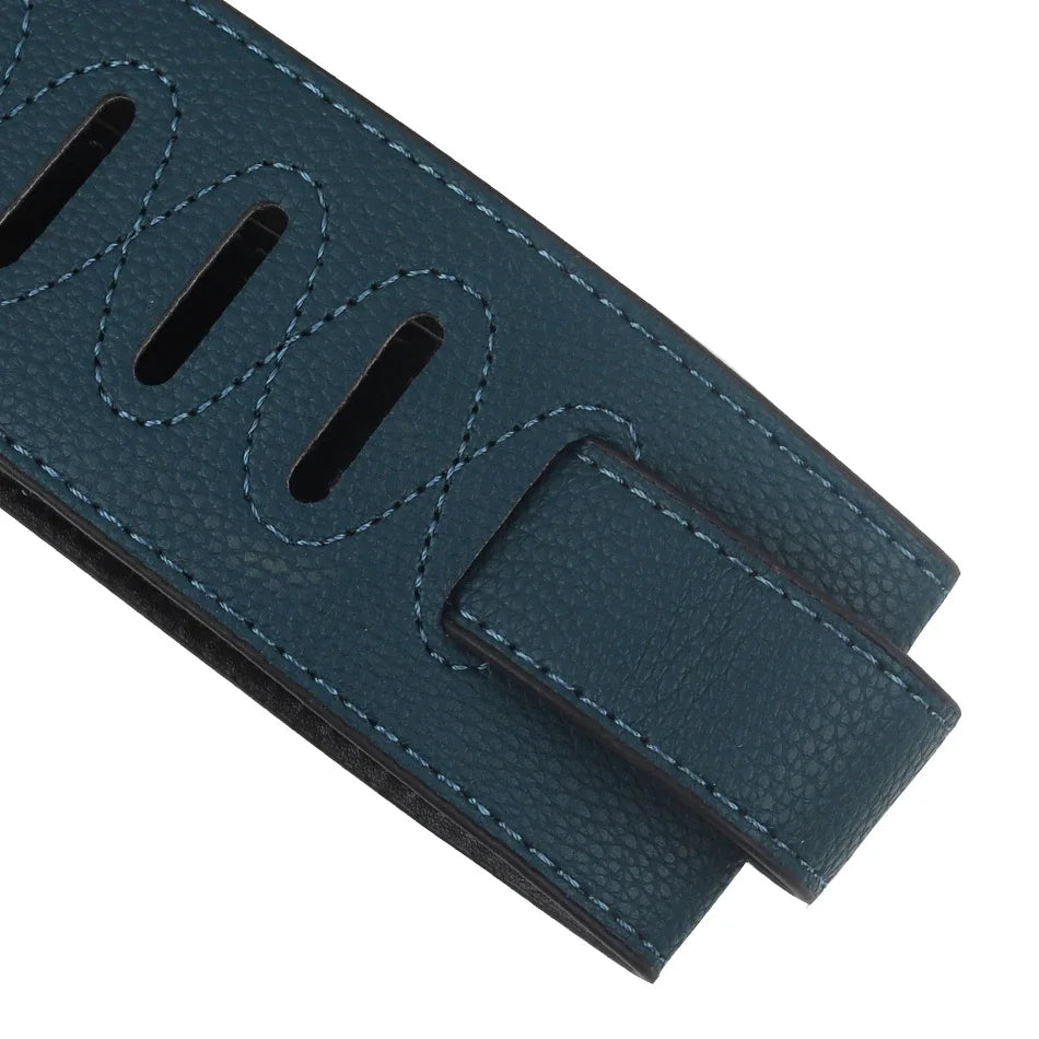 P&P 2.5 Inch PU Leather Guitar Strap – Adjustable Soft Guitar & Bass Strap