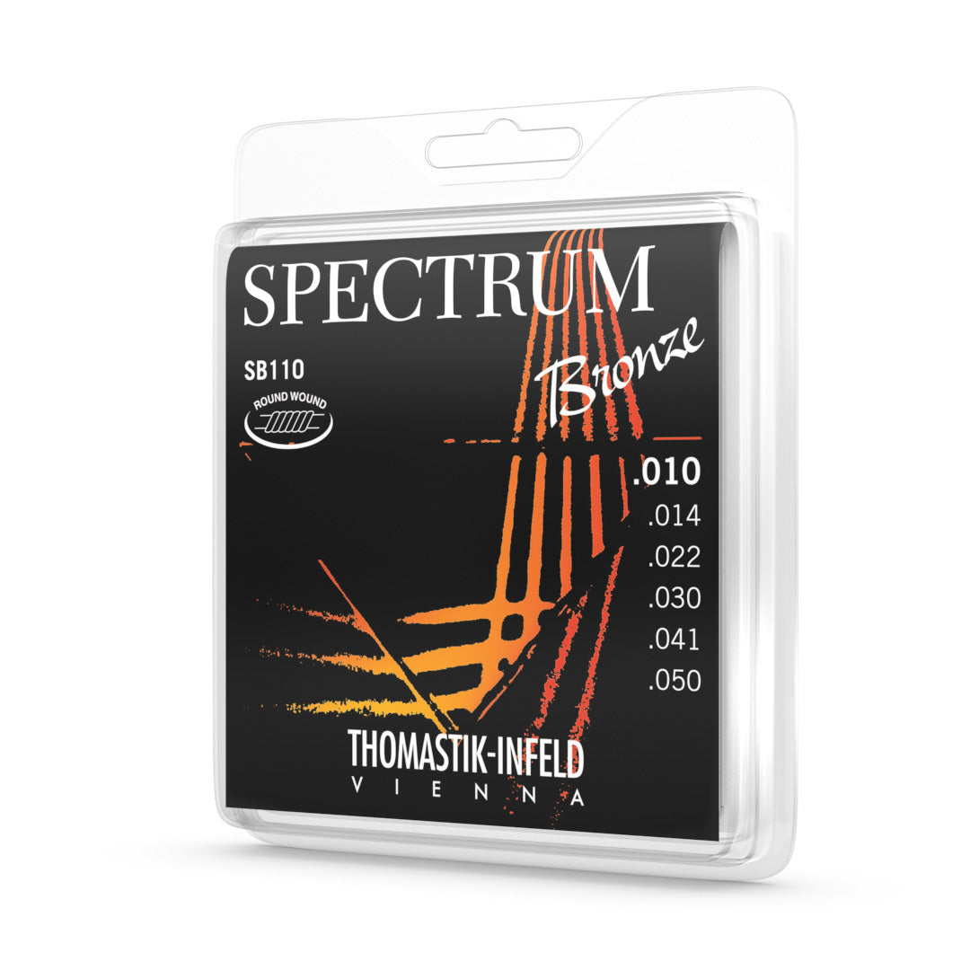 Official Thomastik-Infeld — Thomastik Strings-acoustic Spectrum Round Wound 010