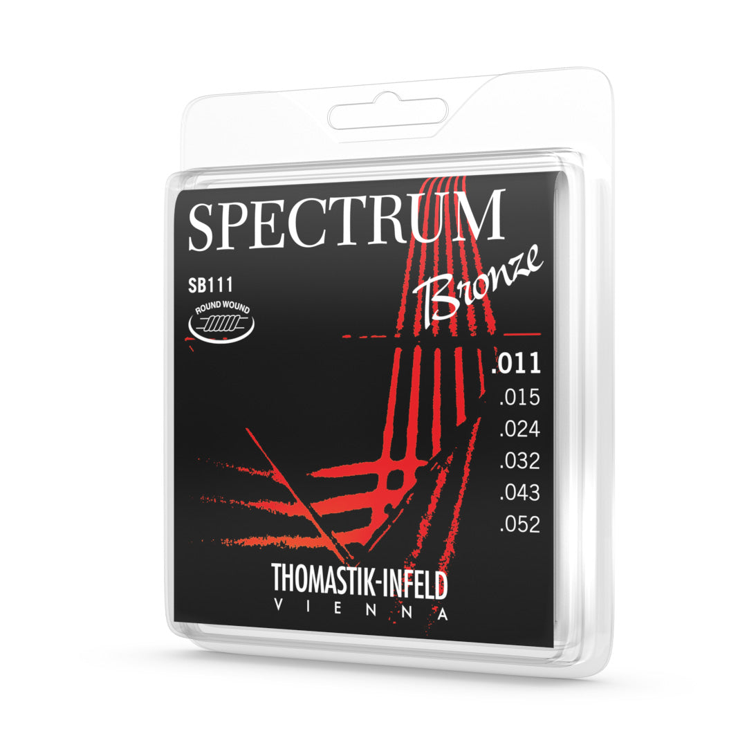 Official Thomastik-Infeld — Thomastik Strings - Acoustic Spectrum Round Wound 011