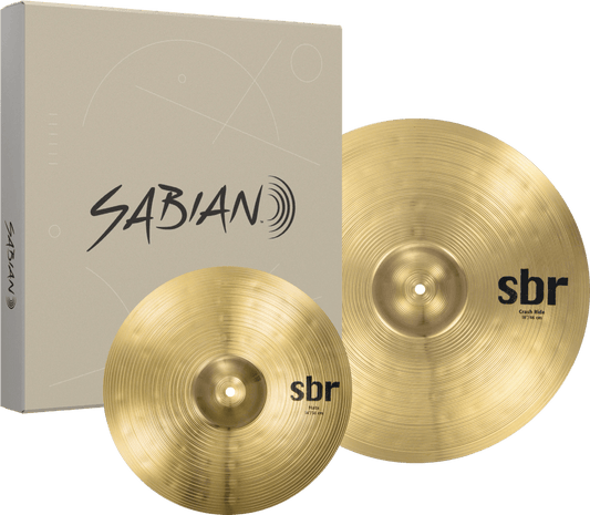 Sabian Cymbal Pack - Sbr 2Pack - 14" Hi Hats & 18" Crash Ride