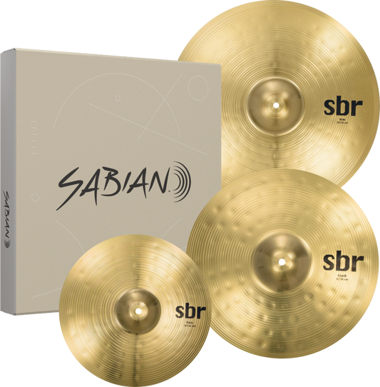 Sabian Cymbal Set - Sbr 14" Hihats 16" Crash & 20" Ride