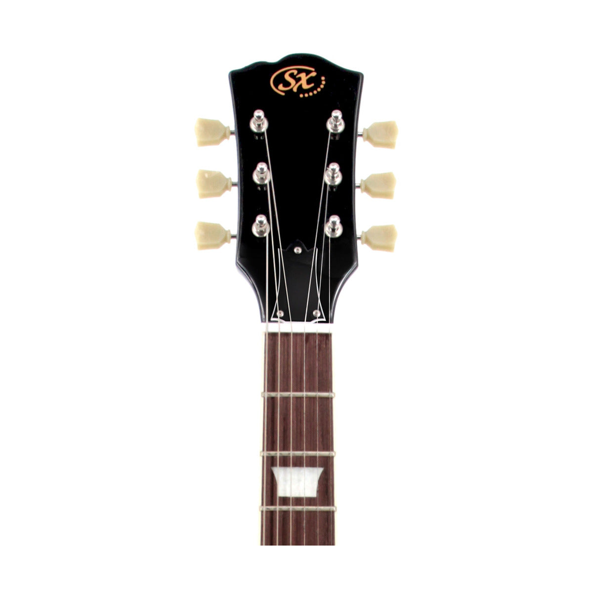 SX Les Paul Electric Guitar Trans Ocean Blue — gallery 6