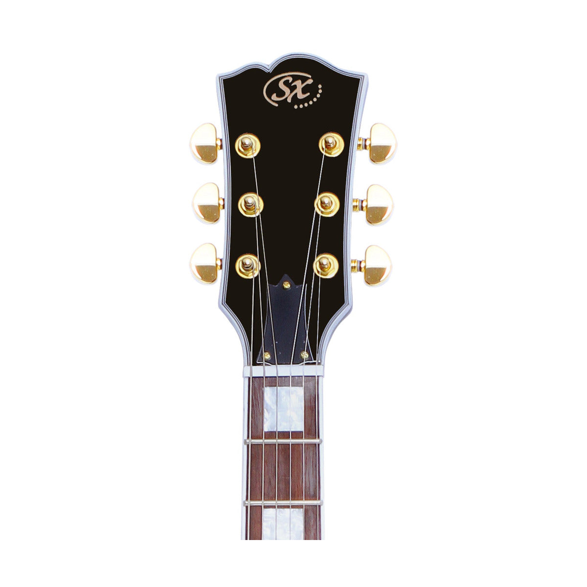 SX Les Paul Electric Guitar Black — gallery 6