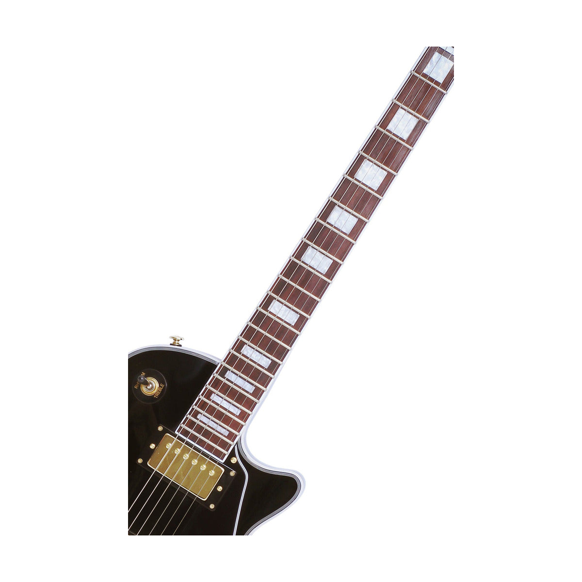 SX Les Paul Electric Guitar Black — gallery 5