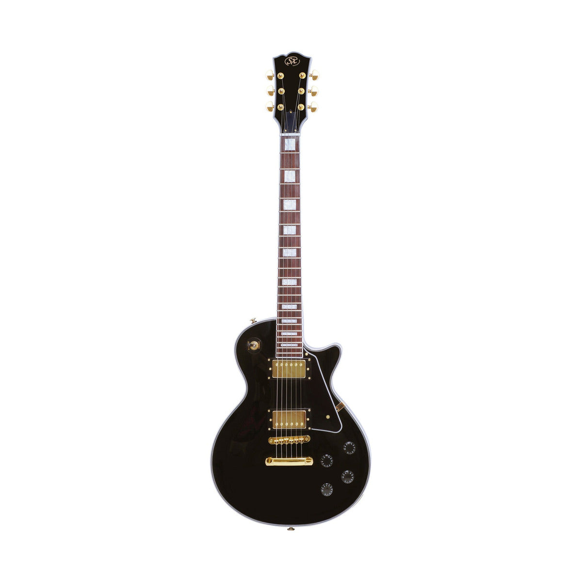 SX Les Paul Electric Guitar Black — hero 1