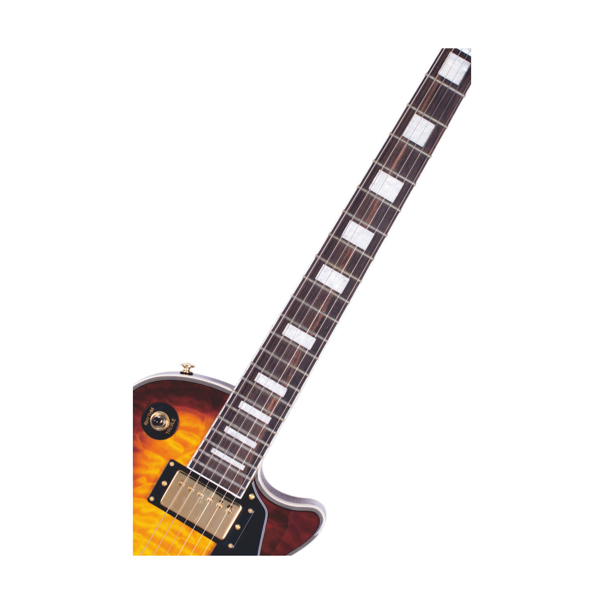 SX EH3D Les Paul Electric Guitar – Desert Burst