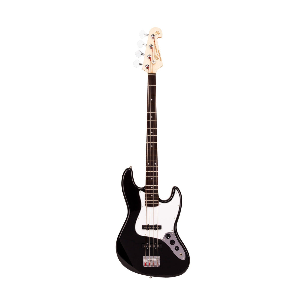 SX Electric Bass Guitar Kit 4Str - Amp Tuner Blk