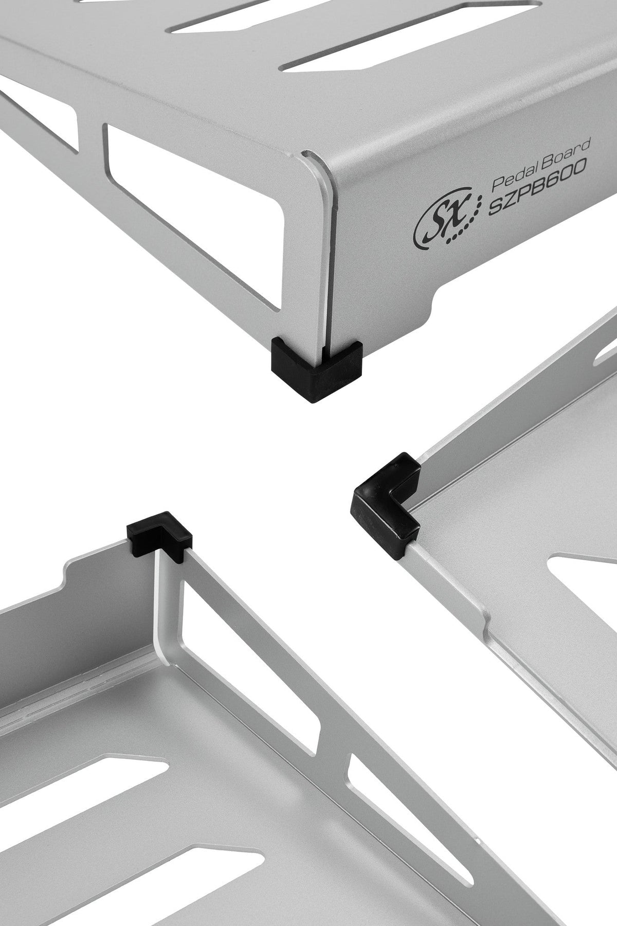 SX Pedal Board 60x37x9 Silver Withbag