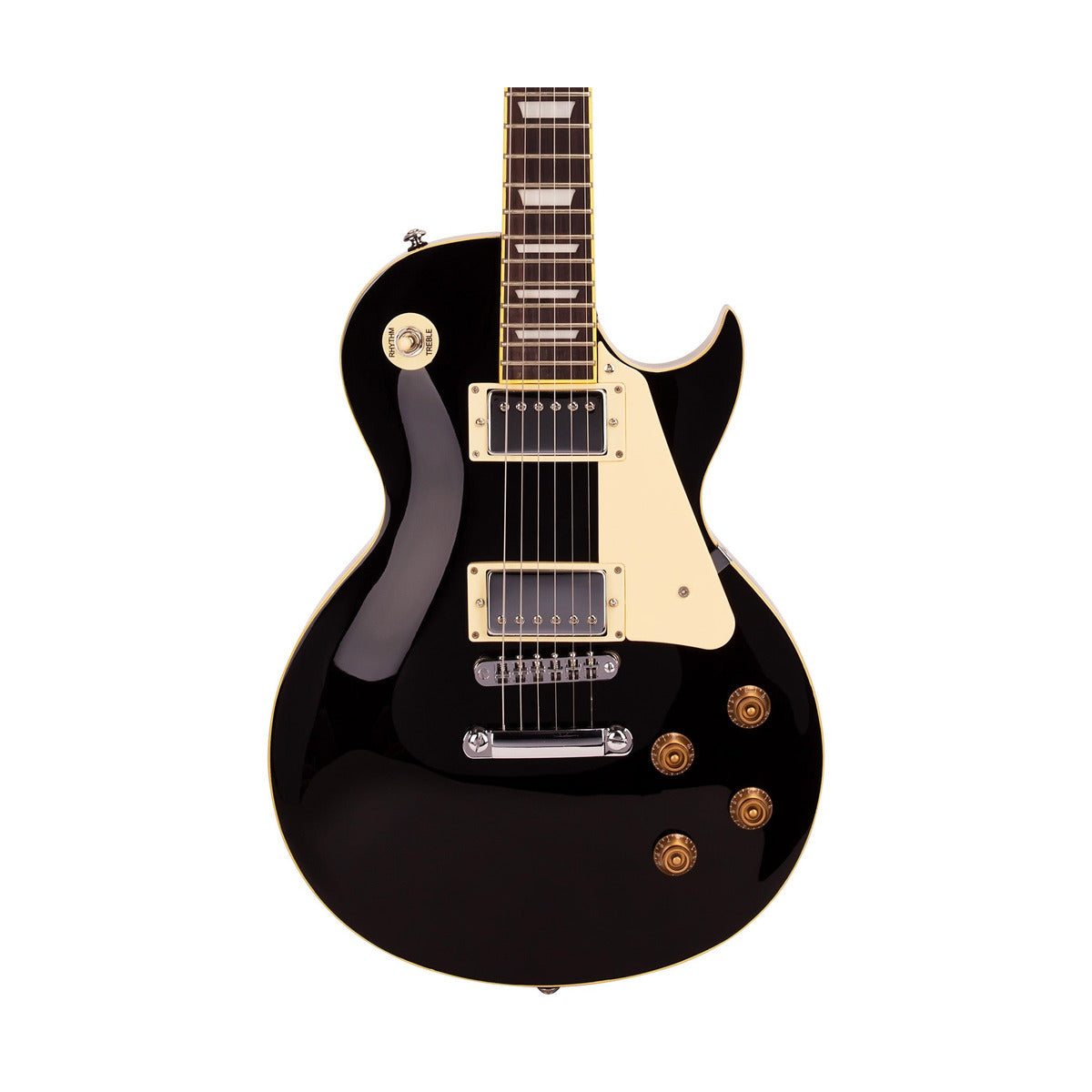 SX Les Paul Elec Guitar Black + Bag — gallery 5
