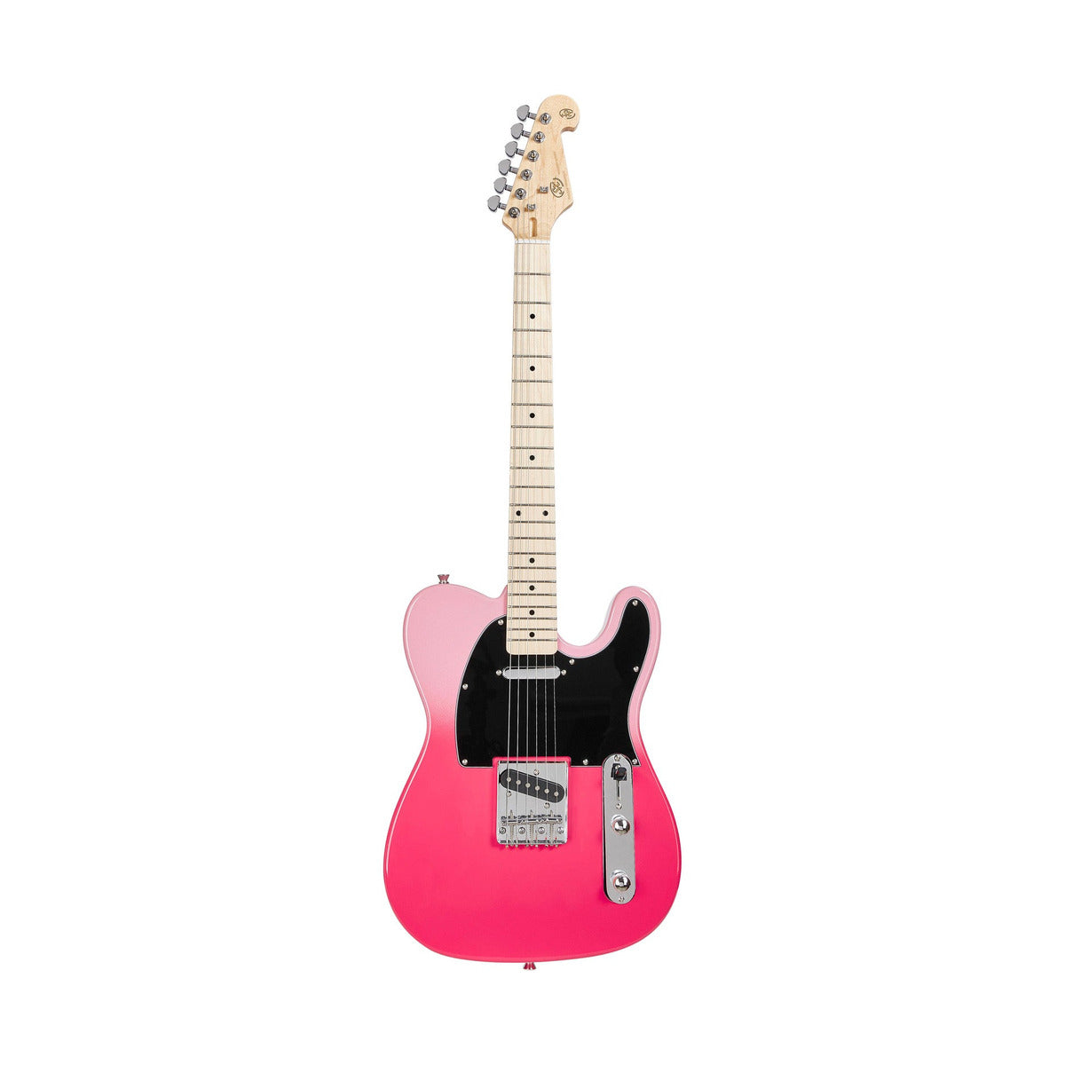 SX Tele Elec Guitar Pink Twilight + Bag — hero 1