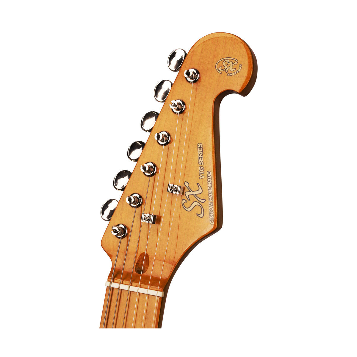 SX SST57 Strat Electric Guitar – Maple, 2-Tone Sunburst